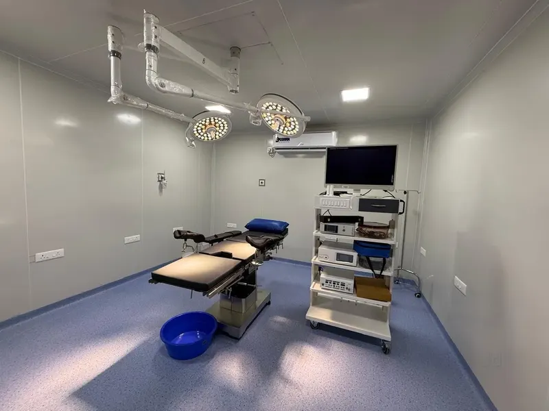 Modular Operation Theatre at Mahika Multispeciality Hospital, Guntur