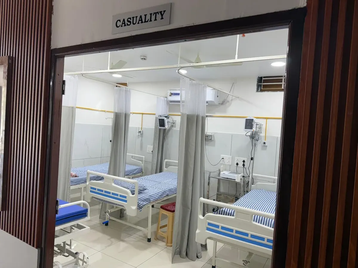 ICU & Casualty at Mahika Multispeciality Hospital, Guntur