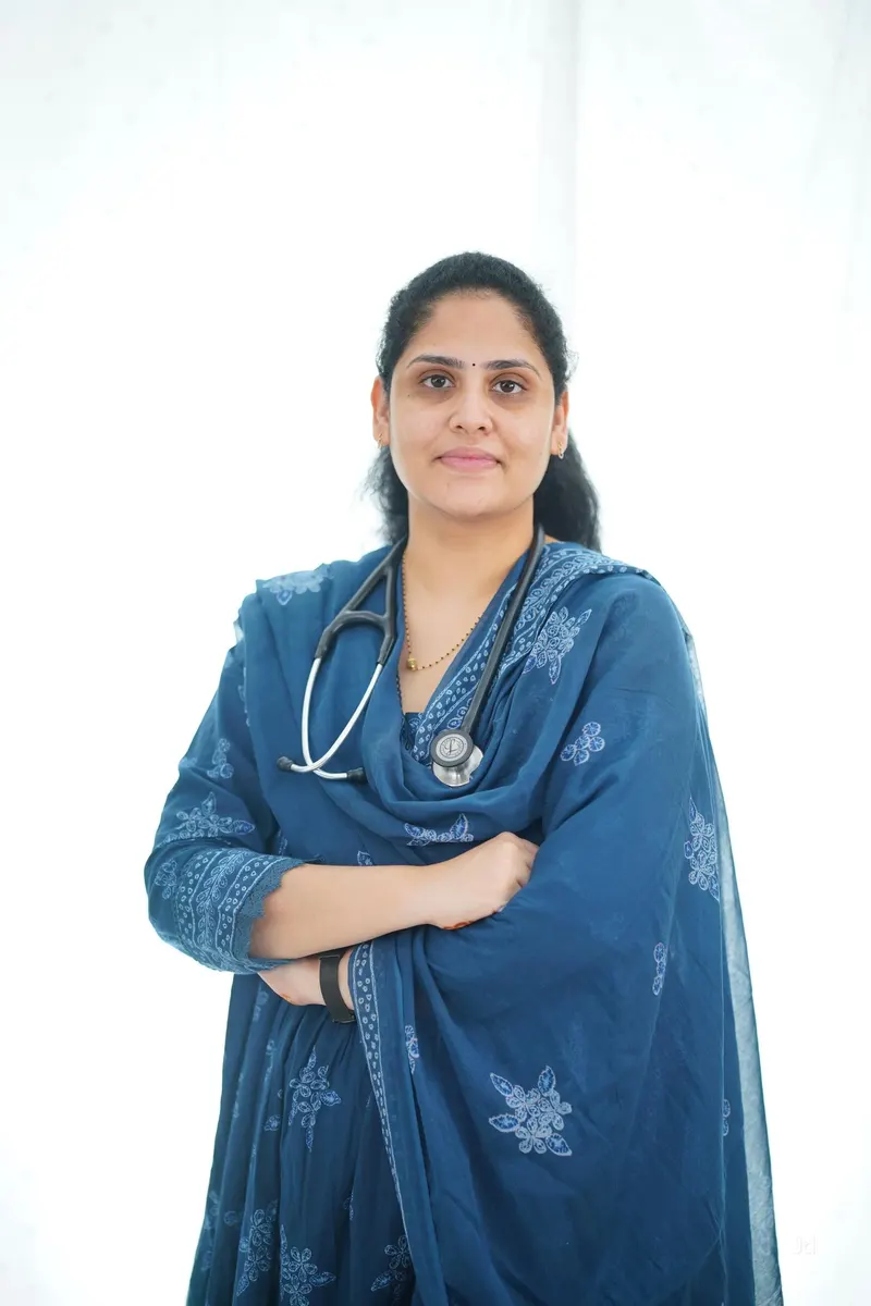 Portrait of Dr. Sindhura Reka, Consultant Obstetrician & Gynaecologist at Mahika Multispeciality Hospital, Guntur